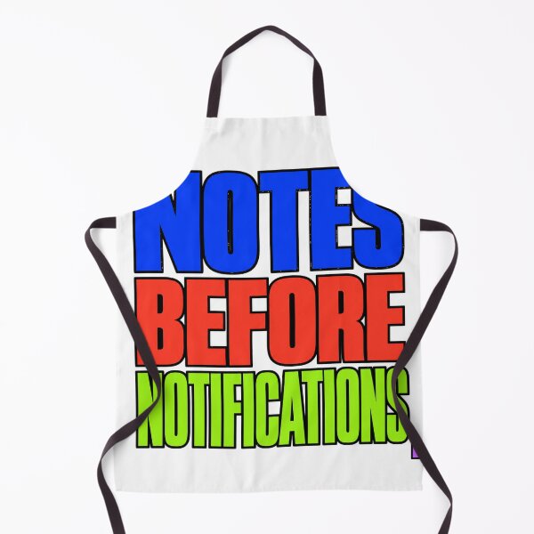 Item preview, Notes Before Notifications Typography designed and sold by aihrgdesign.