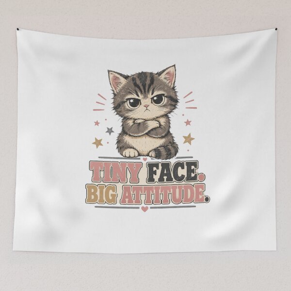 Item preview, Attitude kitten designed and sold by T shirts Collective.