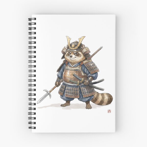 Item preview, Daddy Tanuki Samurai Warrior designed and sold by HumTumMe.