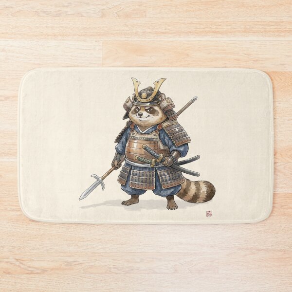 Item preview, Daddy Tanuki Samurai Warrior designed and sold by HumTumMe.
