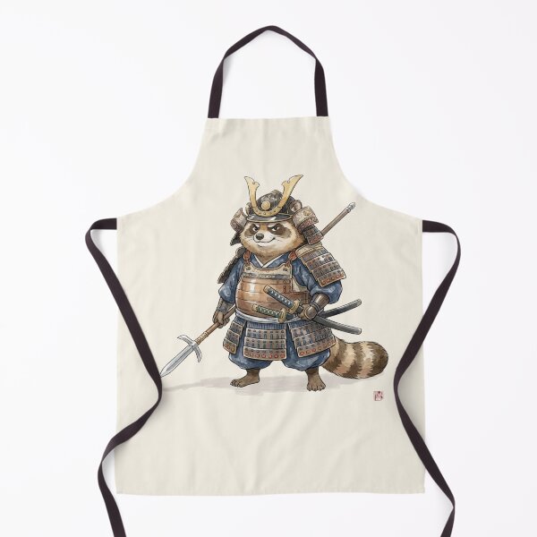 Item preview, Daddy Tanuki Samurai Warrior designed and sold by HumTumMe.