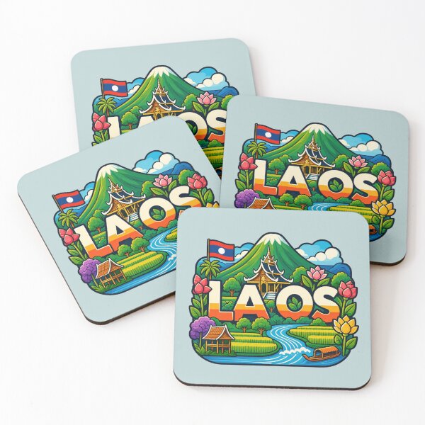 Item preview, Laos designed and sold by Myra365Art.