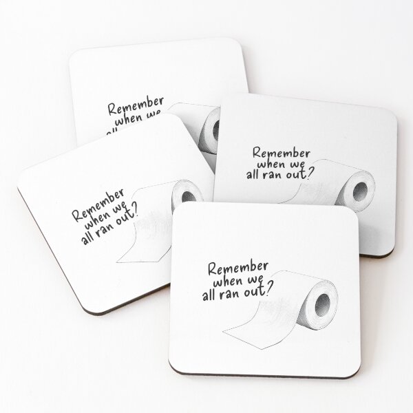 Item preview, Remember when we all ran out? - funny nostalgia  designed and sold by Pace & Layer.