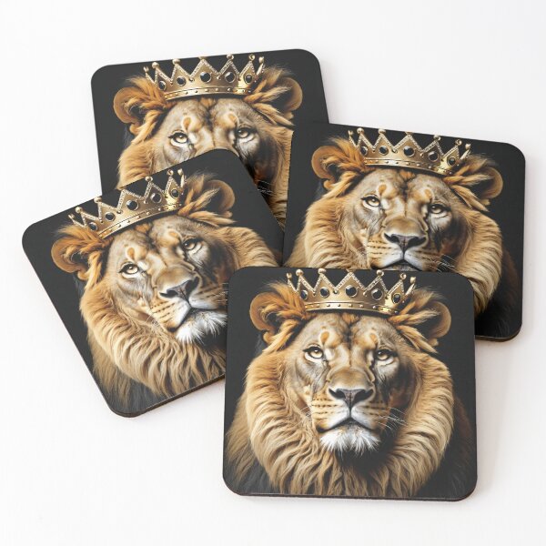 Item preview, Lion King Golden Crown Royal Art designed and sold by CrippiCrippi.