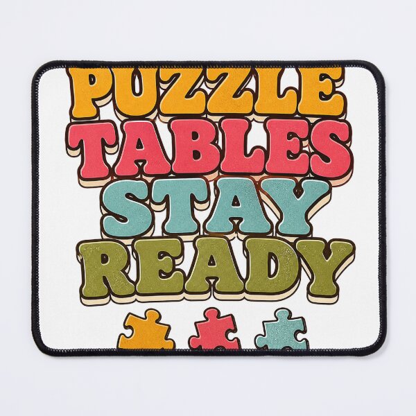 Item preview, Puzzle Tables Stay Ready designed and sold by aihrgdesign.