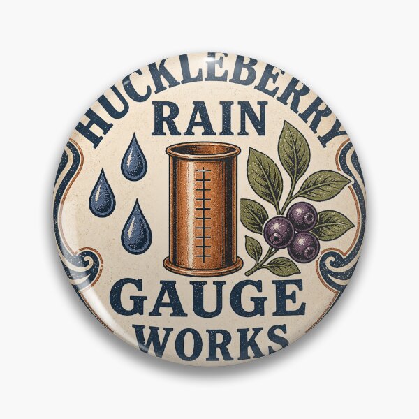 Item preview, Huckleberry Rain Gauge Works designed and sold by aihrgdesign.