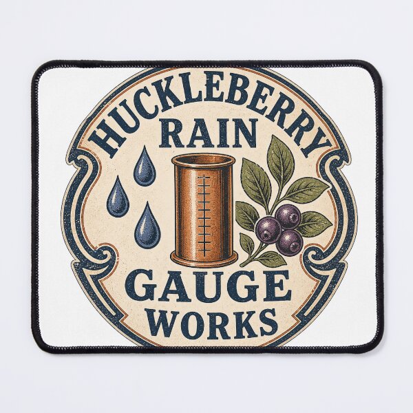 Item preview, Huckleberry Rain Gauge Works designed and sold by aihrgdesign.