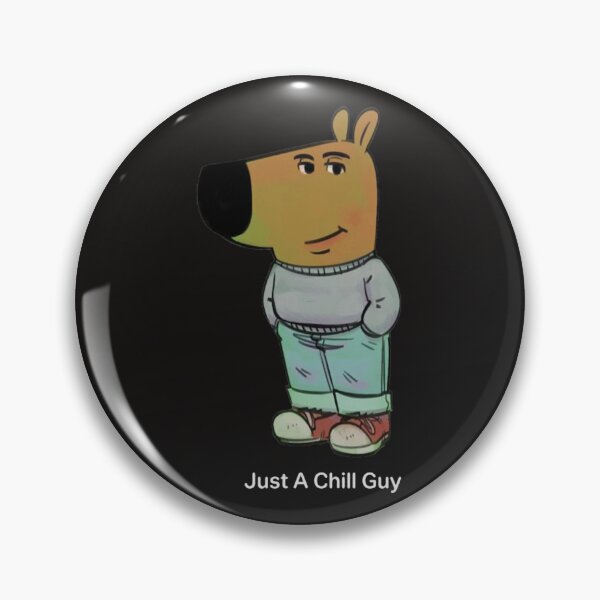 Item preview, I'm Just A Chill Guy Meme designed and sold by endenvys.