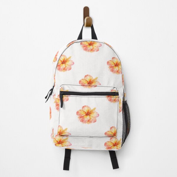 Item preview, Single Island Sunset Hibiscus | Watercolor Tropical Floral Art | Botanical Flower Illustration designed and sold by IamNolmo.