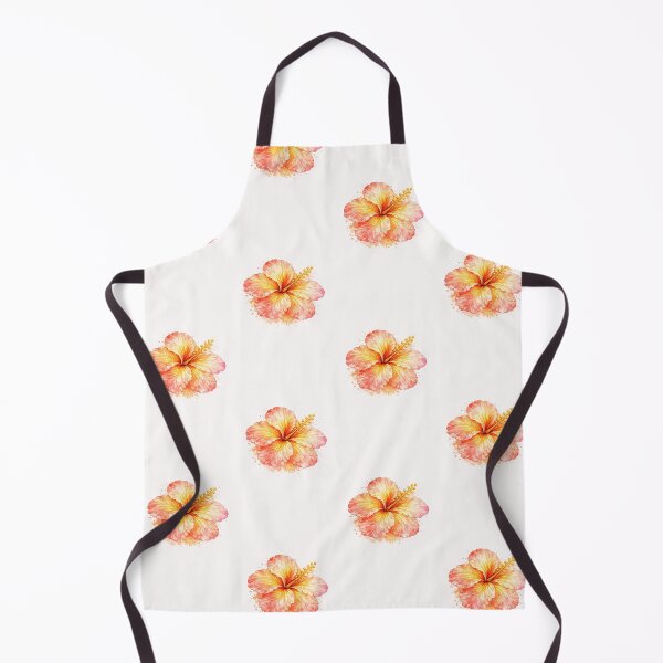 Item preview, Single Island Sunset Hibiscus | Watercolor Tropical Floral Art | Botanical Flower Illustration designed and sold by Nolmo.