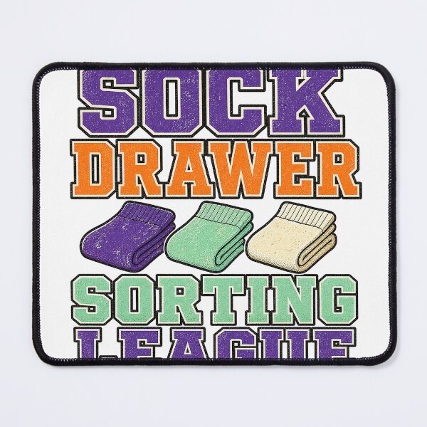 Item preview, Sock Drawer Sorting League designed and sold by aihrgdesign.