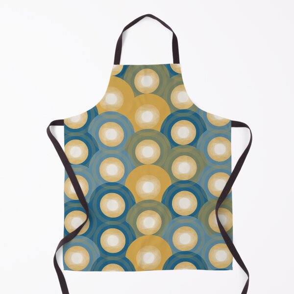 Item preview, Retro Overlapping Circles Abstract Pattern 001 designed and sold by TexSta.