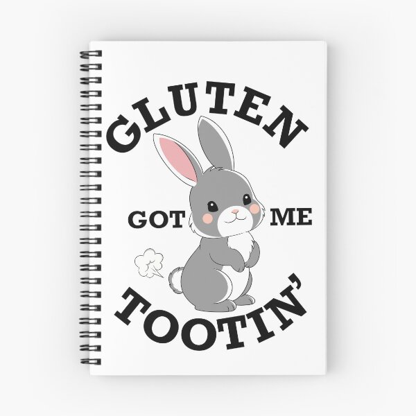 Item preview, Cute Bunny Gluten Free Pun Design designed and sold by MonstrosiTees.