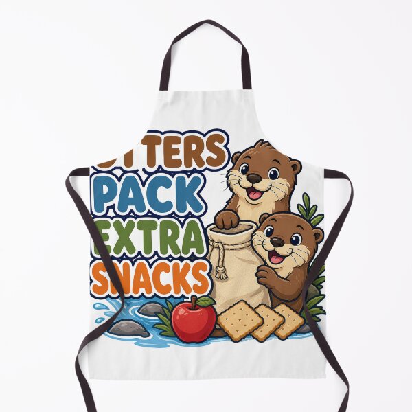 Item preview, Otters Pack Extra Snacks designed and sold by aihrgdesign.