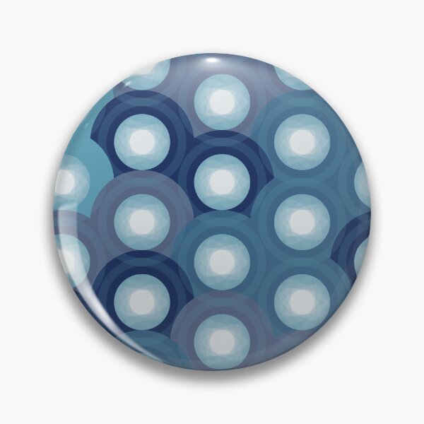 Item preview, Retro Overlapping Circles Abstract Pattern 002 designed and sold by TexSta.