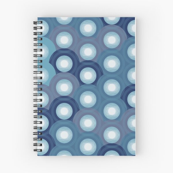 Item preview, Retro Overlapping Circles Abstract Pattern 002 designed and sold by TexSta.