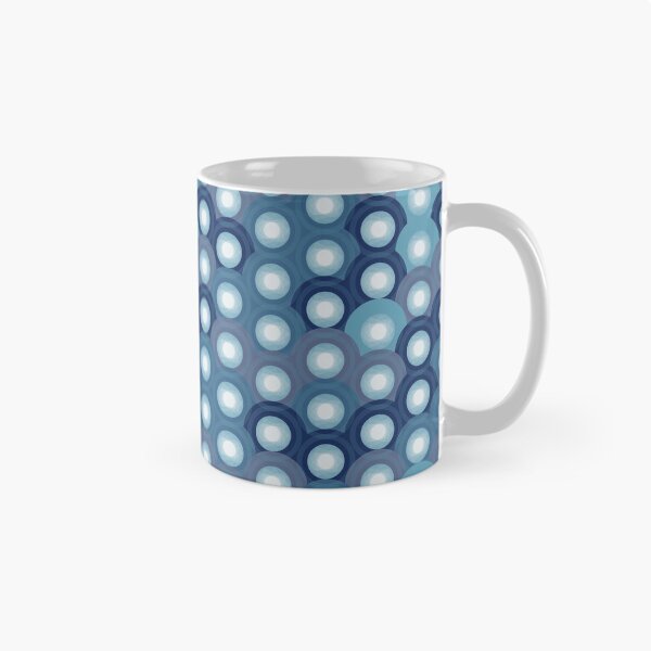 Item preview, Retro Overlapping Circles Abstract Pattern 002 designed and sold by TexSta.