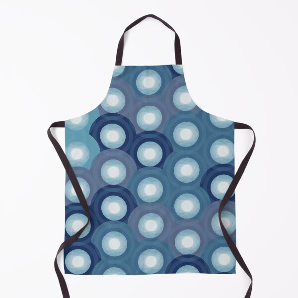 Item preview, Retro Overlapping Circles Abstract Pattern 002 designed and sold by TexSta.