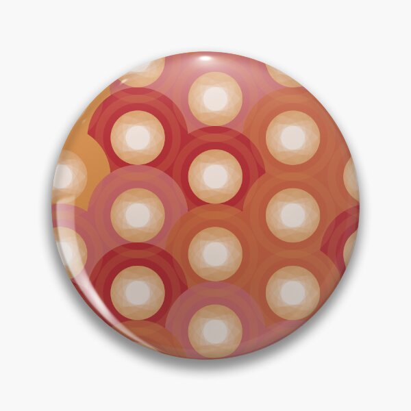 Item preview, Retro Overlapping Circles Abstract Pattern 003 designed and sold by TexSta.