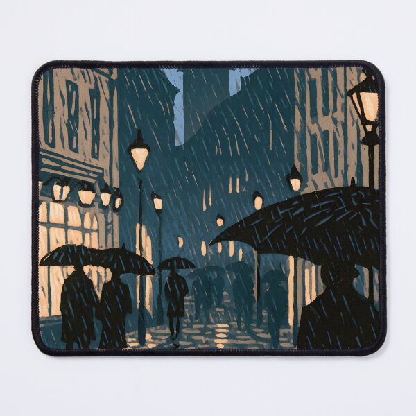 Item preview, Rainy Cityscape designed and sold by John-NW-Shop.