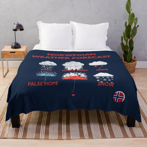 Item preview, Officially Unofficial Norway: Norwegian Weather Forecast designed and sold by Artmugic.