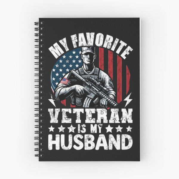 Item preview, My Favorite Veteran Is My Husband - Military Wife Pride designed and sold by yanderedev.