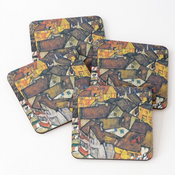 Item preview, Krumau Crescent of Houses Egon Schiele  designed and sold by aponwao.