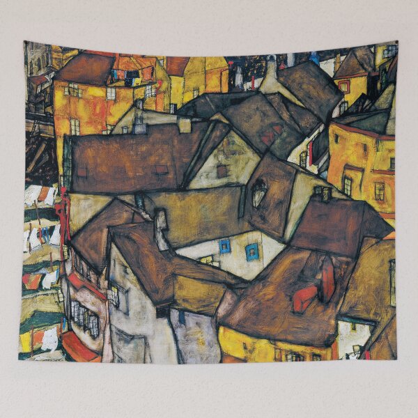 Item preview, Krumau Crescent of Houses Egon Schiele  designed and sold by aponwao.