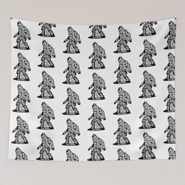 Item preview, Bigfoot Label of Yellowstone National Park  designed and sold by John Morris Illustration.