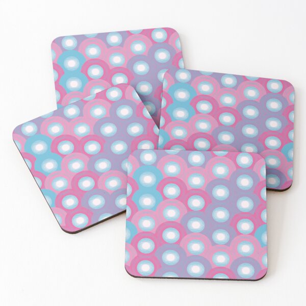 Item preview, Retro Overlapping Circles Abstract Pattern 005 designed and sold by TexSta.
