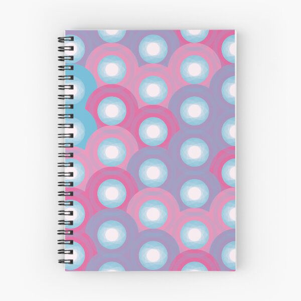 Item preview, Retro Overlapping Circles Abstract Pattern 005 designed and sold by TexSta.