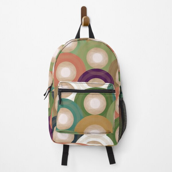Item preview, Retro Overlapping Circles Abstract Pattern 006 designed and sold by TexSta.