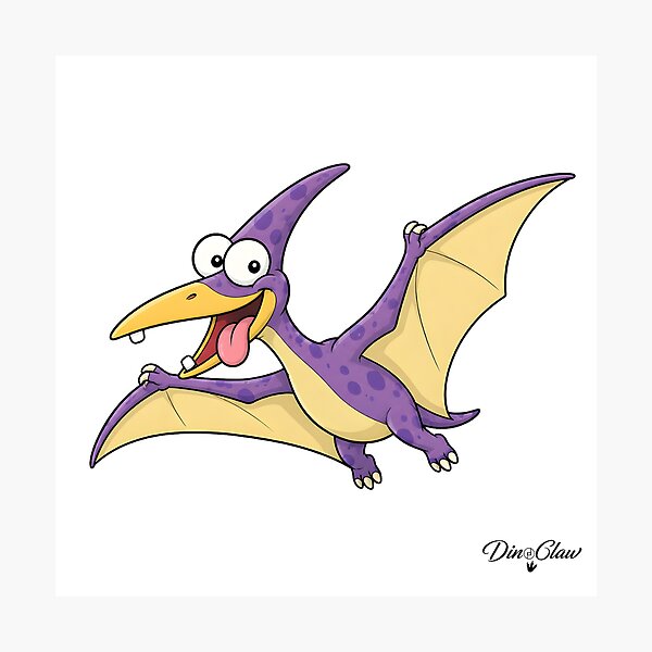 Item preview, DinoClaw Pteranodon - Soaring Prehistoric Flyer Art designed and sold by Phun-Designs.