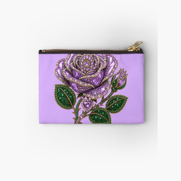 Item preview, CRYSTAL PURPLE ROSE JEWEL  designed and sold by wordspixies.