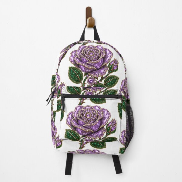 Item preview, CRYSTAL PURPLE ROSE JEWEL designed and sold by wordspixies.