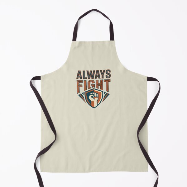 Item preview, Always Fight Motivational Fitness Raised Fist Power Shield Graphic designed and sold by KiwiRider.