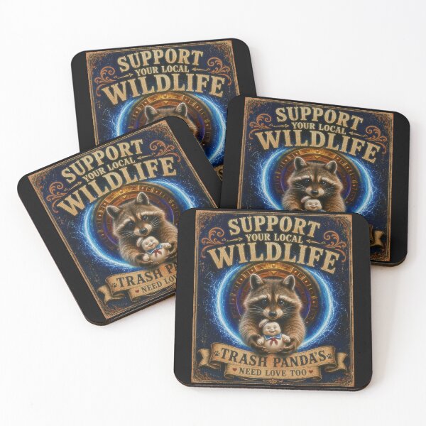 Item preview, Support Your Local Wildlife designed and sold by Stormlit .