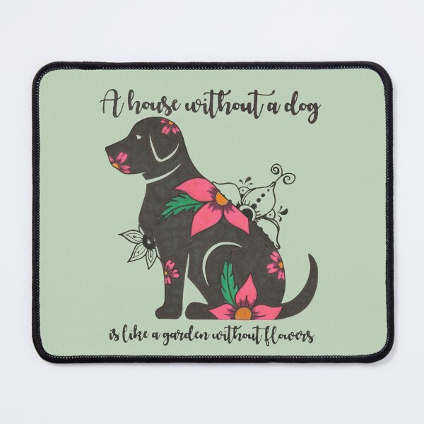 Item preview, Dog and Flowers designed and sold by Seamoon0902.