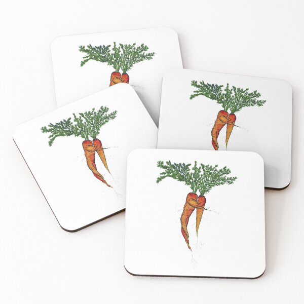 Item preview, Hugging Carrots designed and sold by ArtByAbend.
