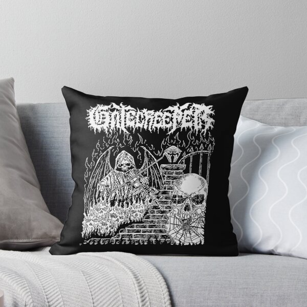 Item preview, Grim Reaper Gun Flaming Wall Poster designed and sold by Beni-s.