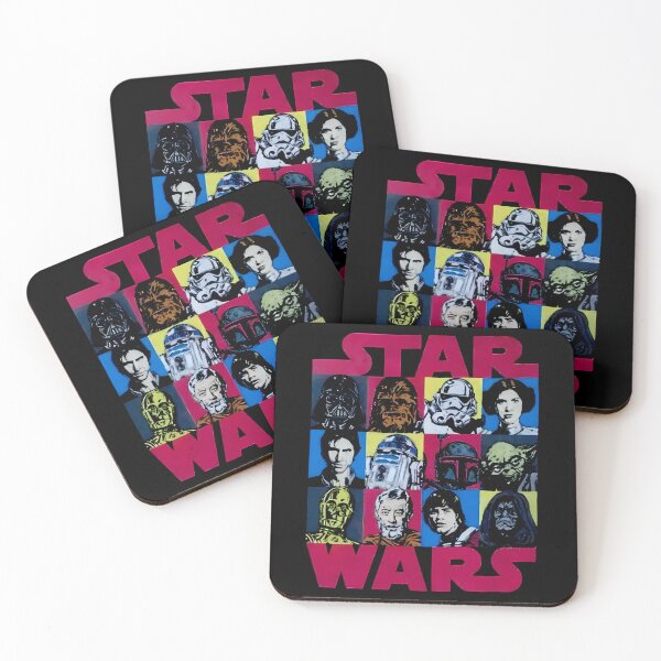 Item preview, Star Wars Pop Character Grid designed and sold by lleeroy.