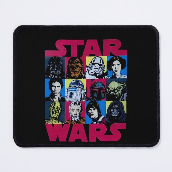 Item preview, Star Wars Pop Character Grid designed and sold by lleeroy.