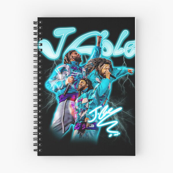 Item preview, J Cole Concert Collage With Blue Neon designed and sold by lleeroy.
