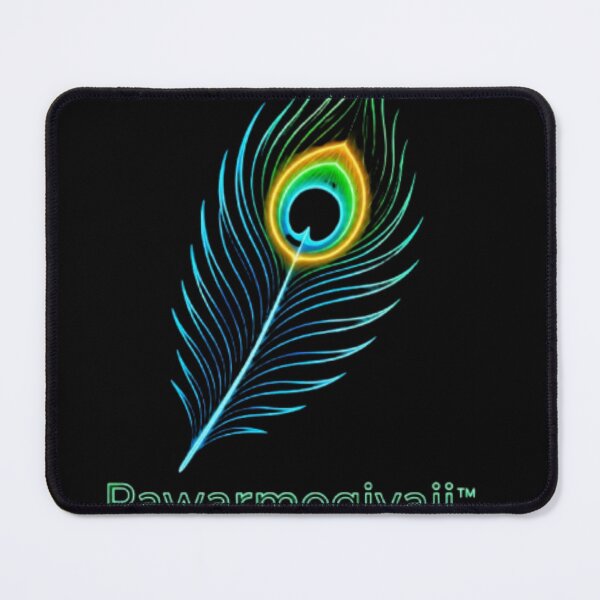 Item preview, Peacock Feather Pawarmogiyaji Logo Art designed and sold by Pawar1999.