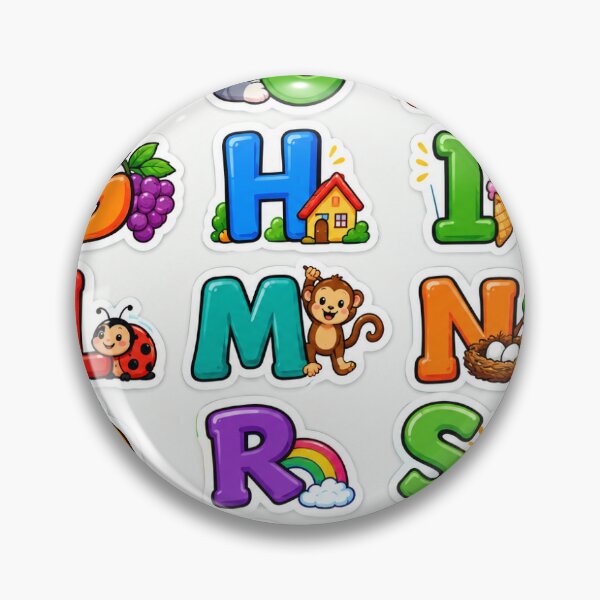 Item preview, Cute Colorful Alphabet A to Z Animal Sticker Set designed and sold by DKSH1234.