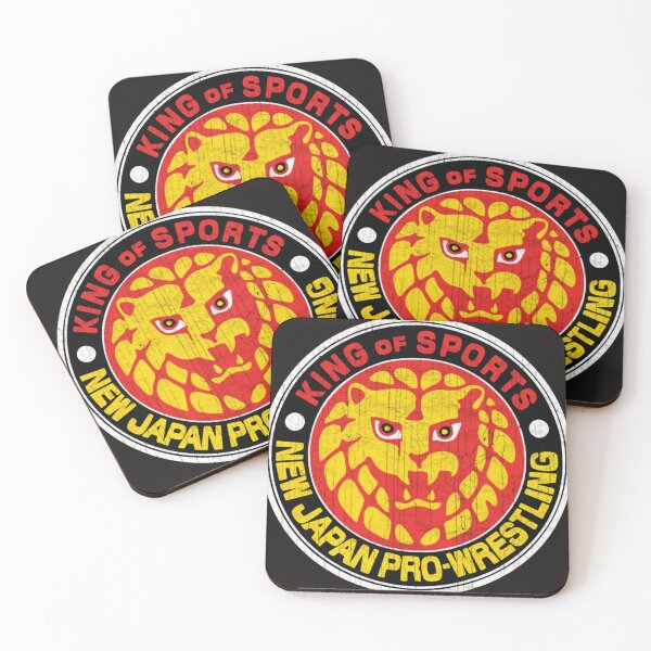 Item preview, New Japan Pro Wrestling Lion Mark Logo designed and sold by arttichoky.