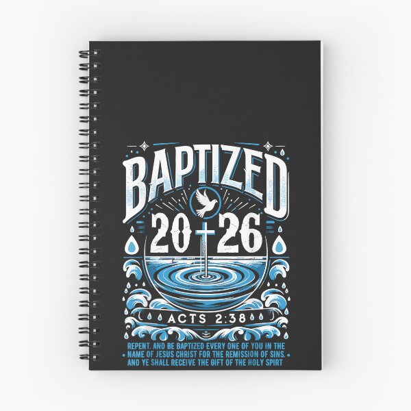Item preview, Baptized in 2026 Shirt Bible Verse for Christian Baptism designed and sold by CriseldaBruning.