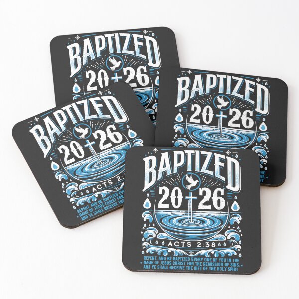 Item preview, Baptized in 2026 Shirt Bible Verse for Christian Baptism designed and sold by CriseldaBruning.