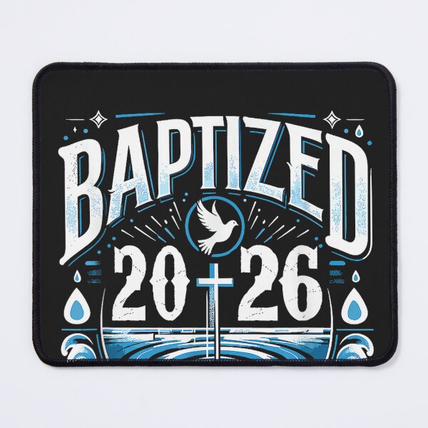 Item preview, Baptized in 2026 Shirt Bible Verse for Christian Baptism designed and sold by CriseldaBruning.