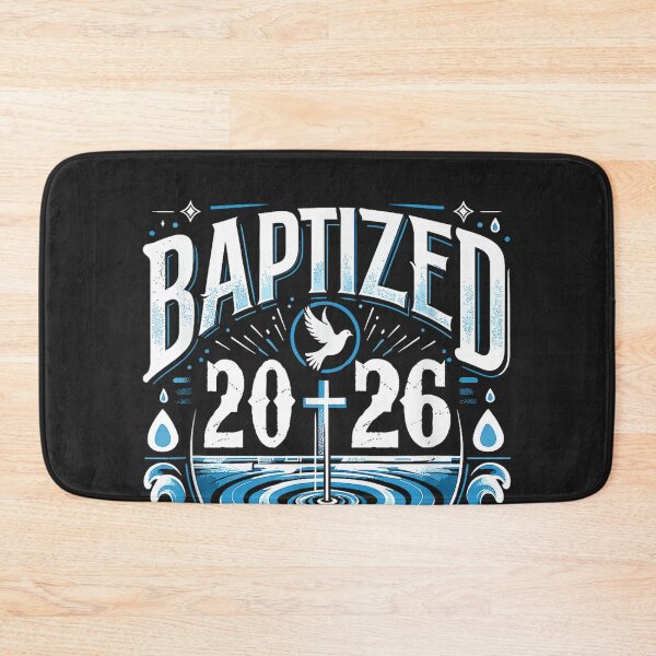 Item preview, Baptized in 2026 Shirt Bible Verse for Christian Baptism designed and sold by CriseldaBruning.